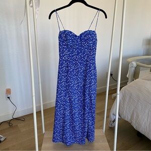 Blue Floral Sun Dress